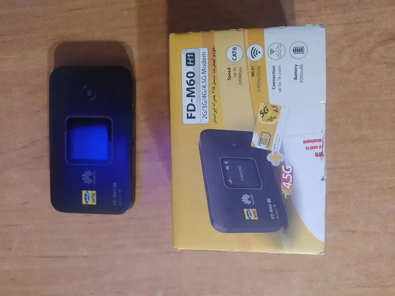 مودم جیبی 4.5G m60|مودم و تجهیزات شبکه|مشهد, کوثر|دیوار