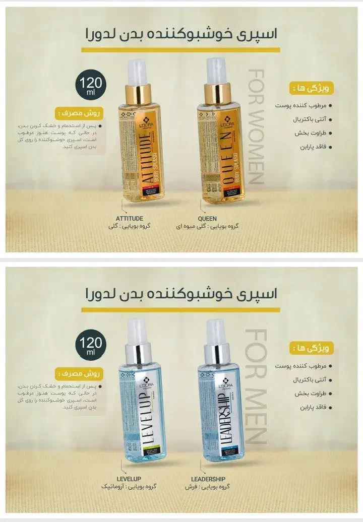 خوشبو ماندن با لدورا|آرایشی، بهداشتی، درمانی|بندرعباس, |دیوار