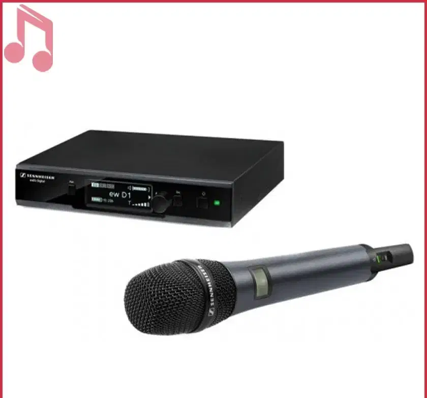 میکروفن بیسیم دستی سنهایزر ew D1-945|آلات موسیقی|لامرد, |دیوار