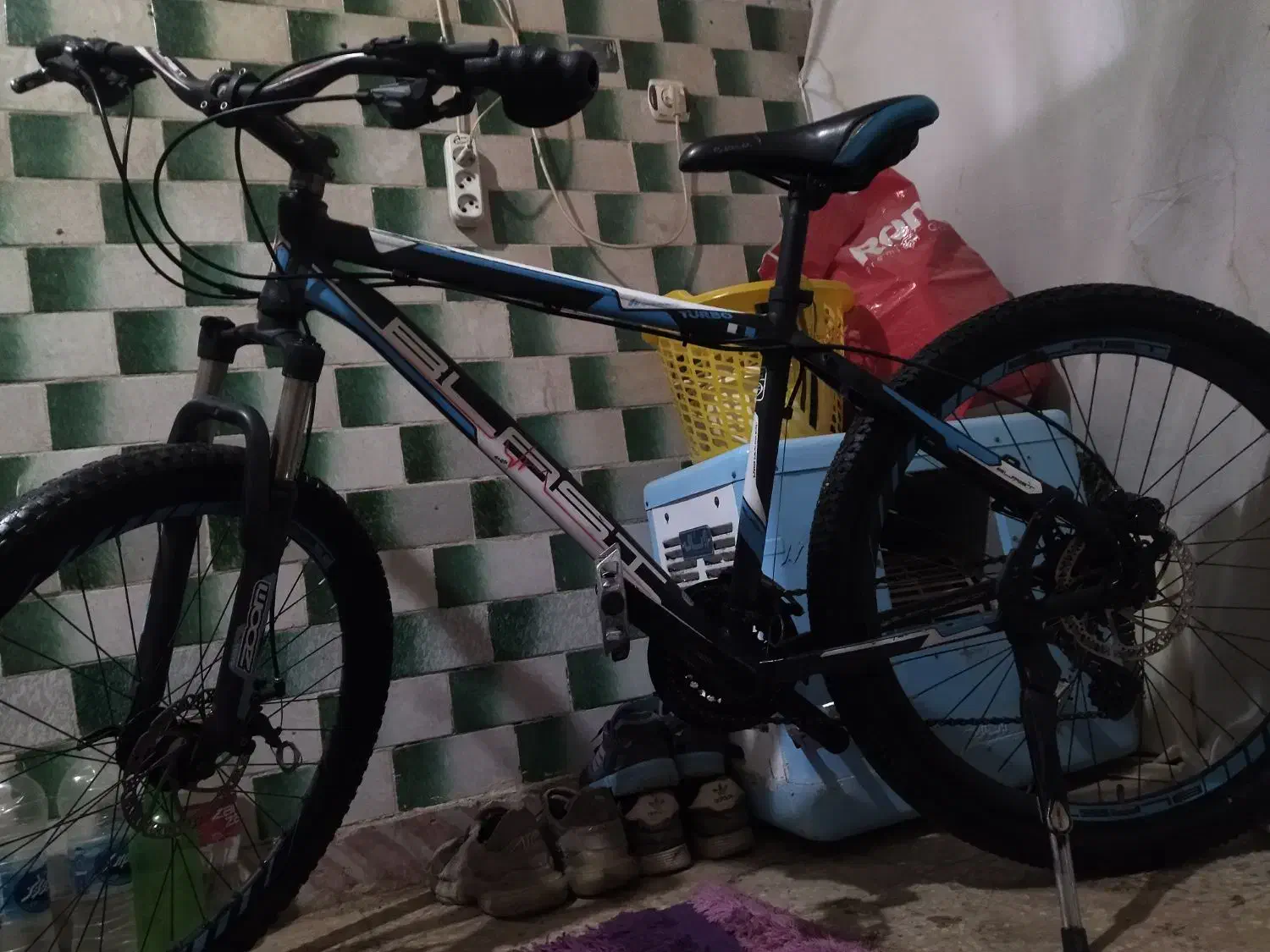 دوچرخه 26 ترمز دیسک روغن|دوچرخه، اسکیت، اسکوتر|نیشابور, خط کاشمر|دیوار