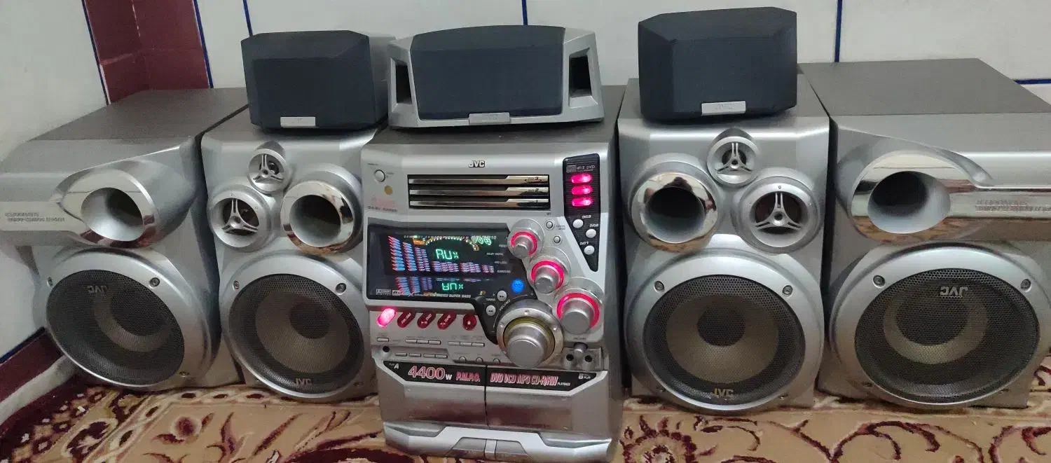 ضبط JVC 4400|صوتی و تصویری|شوشتر, |دیوار