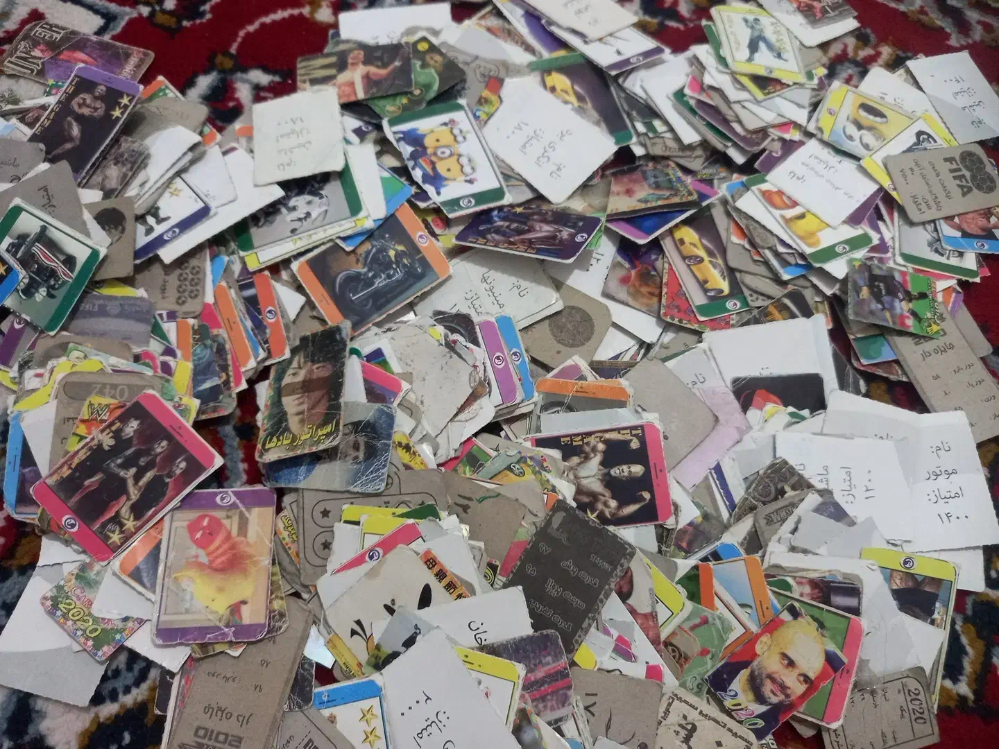 کارت بازی قدیمی و جدید|اسباب‌‌بازی|اسفراین, |دیوار