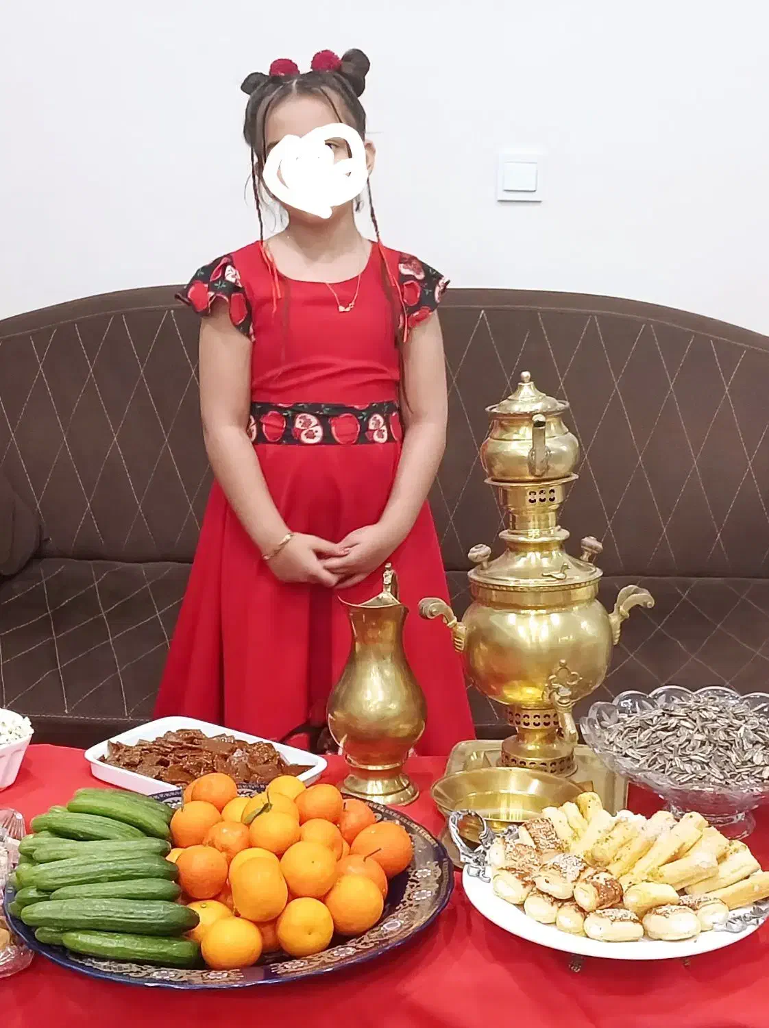 پیراهن شب یلدا دخترانه۹تا۱۱ سال|کفش و لباس بچه|پردیس, فاز ۳|دیوار