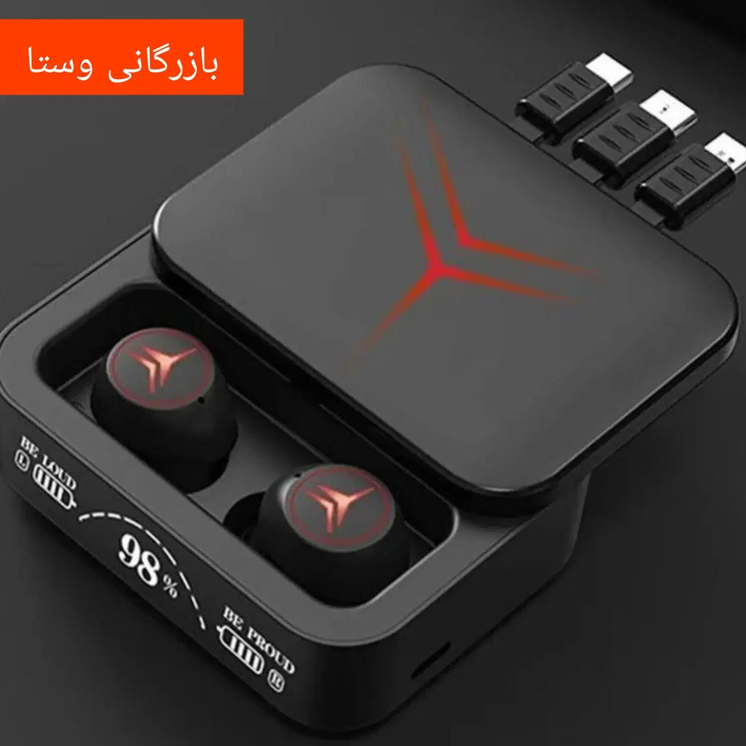 ایرپادM88پاوربانک هندزفری بلوتوث ساعت اسپیکرهدفون|لوازم جانبی موبایل و تبلت|مشهد, رضاشهر|دیوار