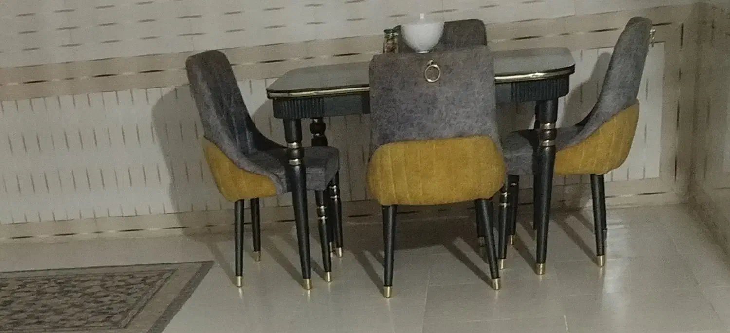 ناهارخوری 4نفره|میز و صندلی غذاخوری|یاسوج, |دیوار