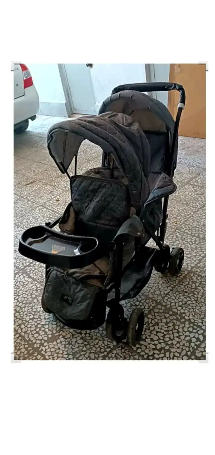 کالسکه دوقلو دلیجان مدل ونوس|کالسکه و لوازم جانبی|کرج, فاز ۴ مهرشهر|دیوار