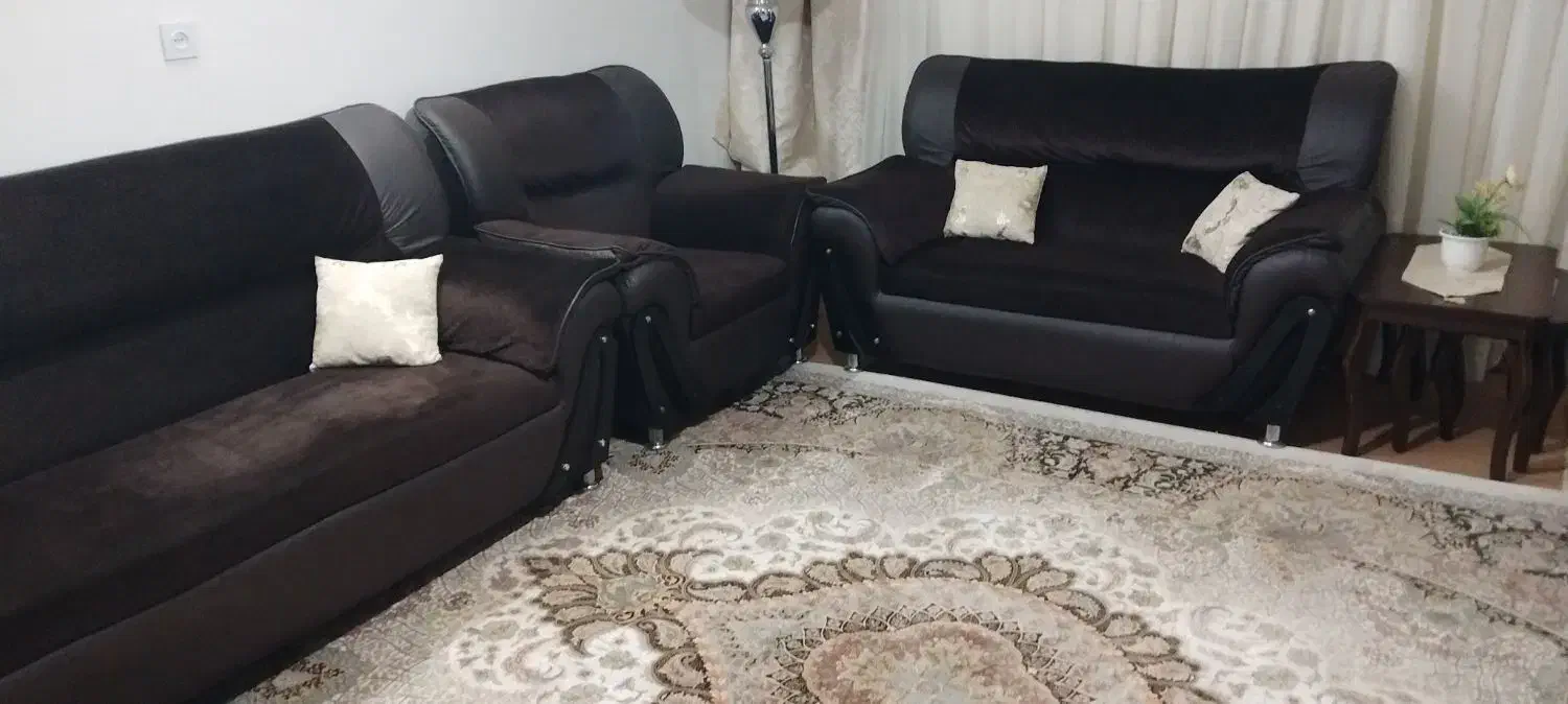 مبل ۷ نفره|مبلمان خانگی و میز عسلی|شیروان (خراسان), |دیوار