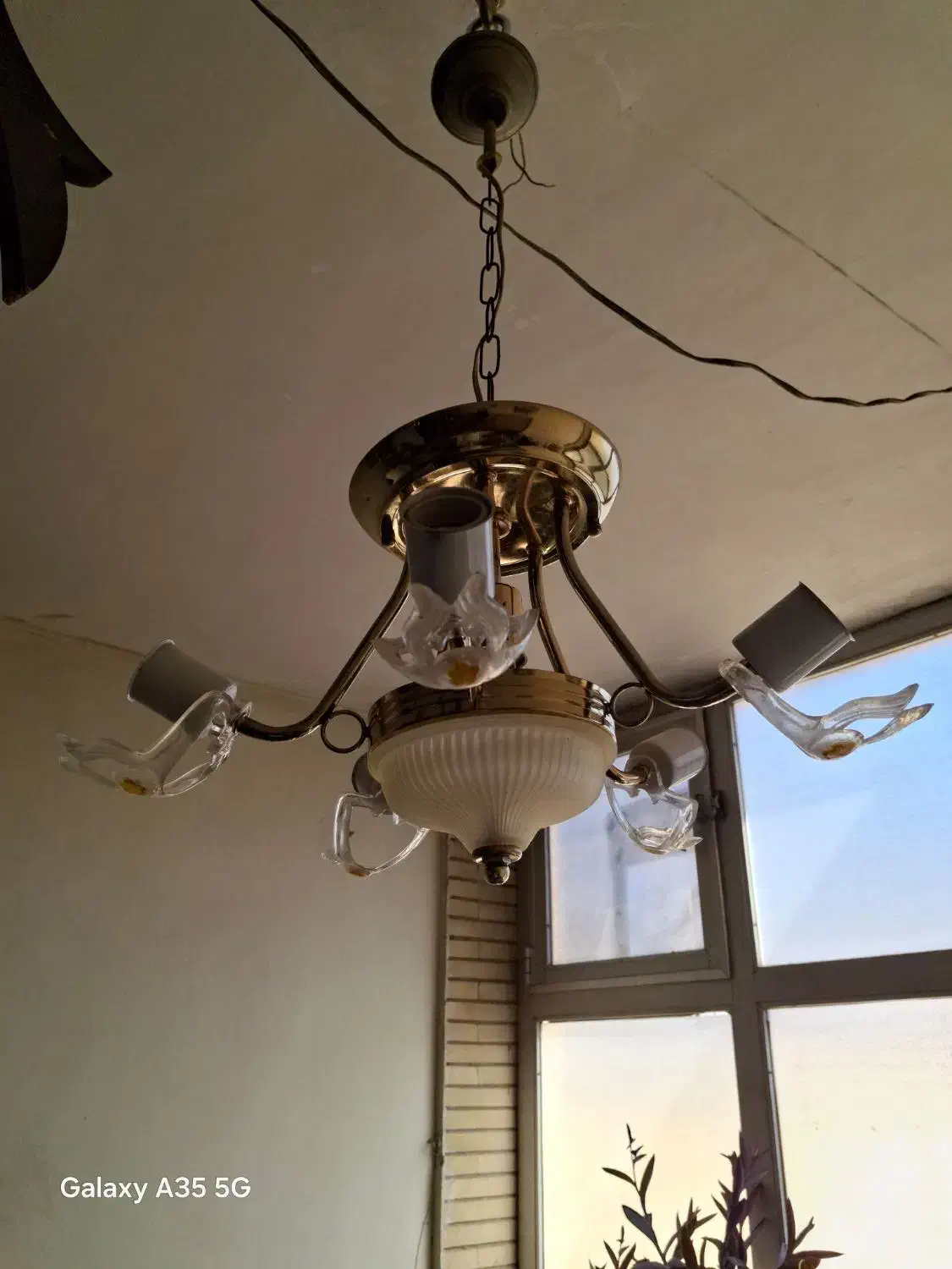 لوستر پنج شاخه|لوستر و چراغ آویز|اصفهان, کوی امیریه|دیوار