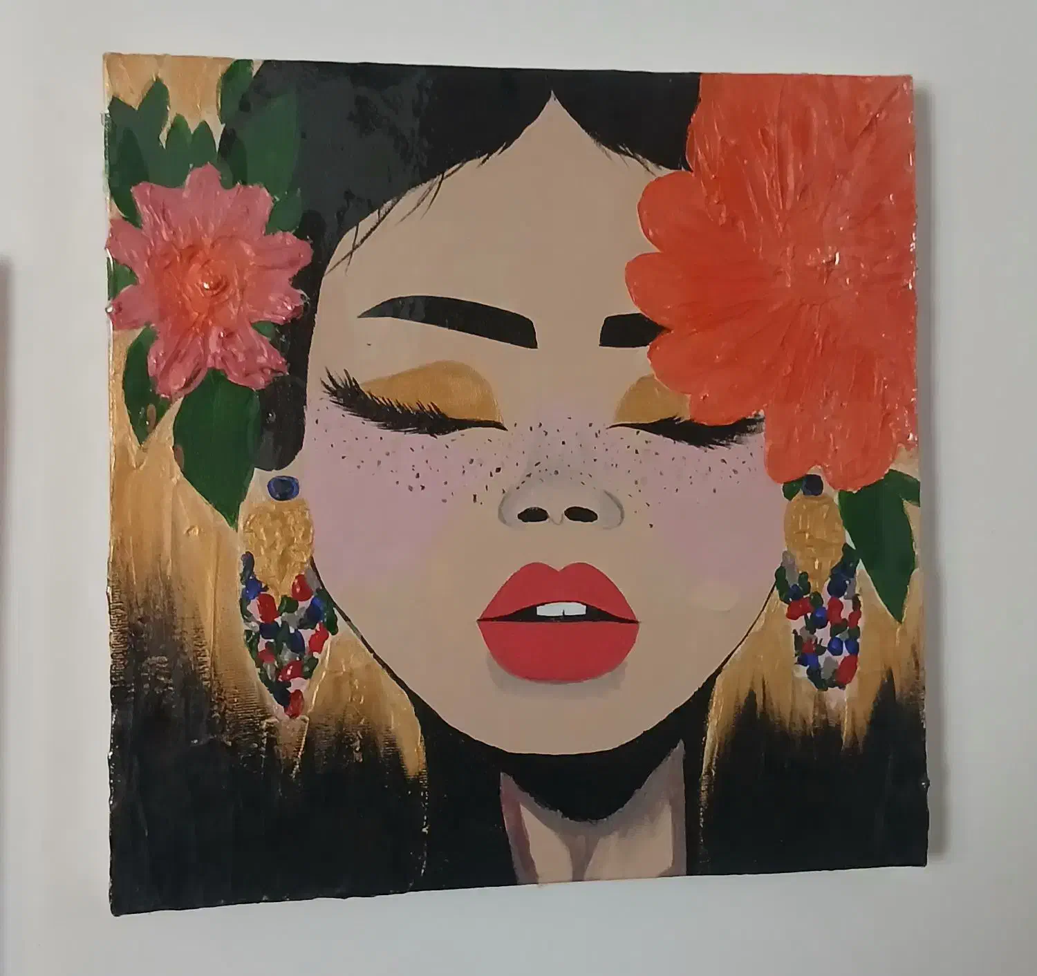 تابلو نقاشی|تابلو، نقاشی، عکس|کاشان, باغچه فیض|دیوار