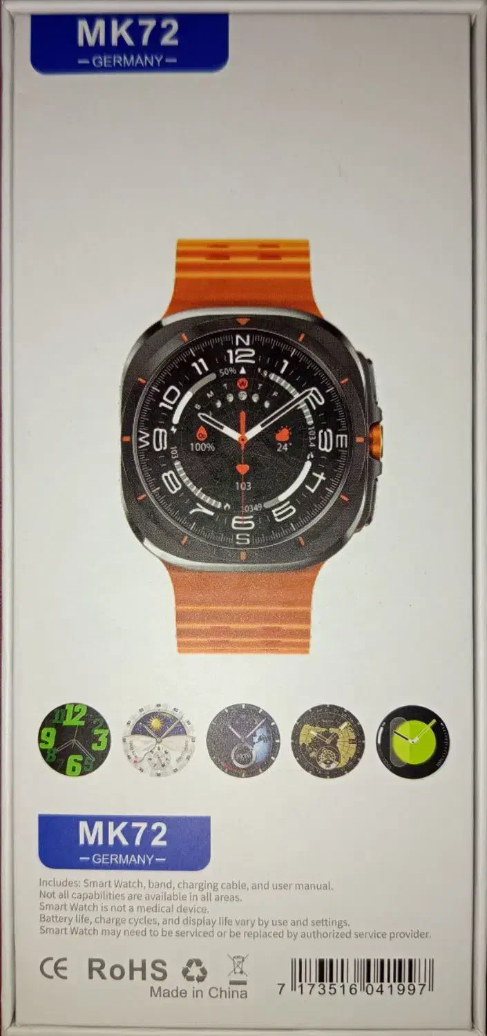 ساعتهوشمندمدلMK72|ساعت|زابل, |دیوار