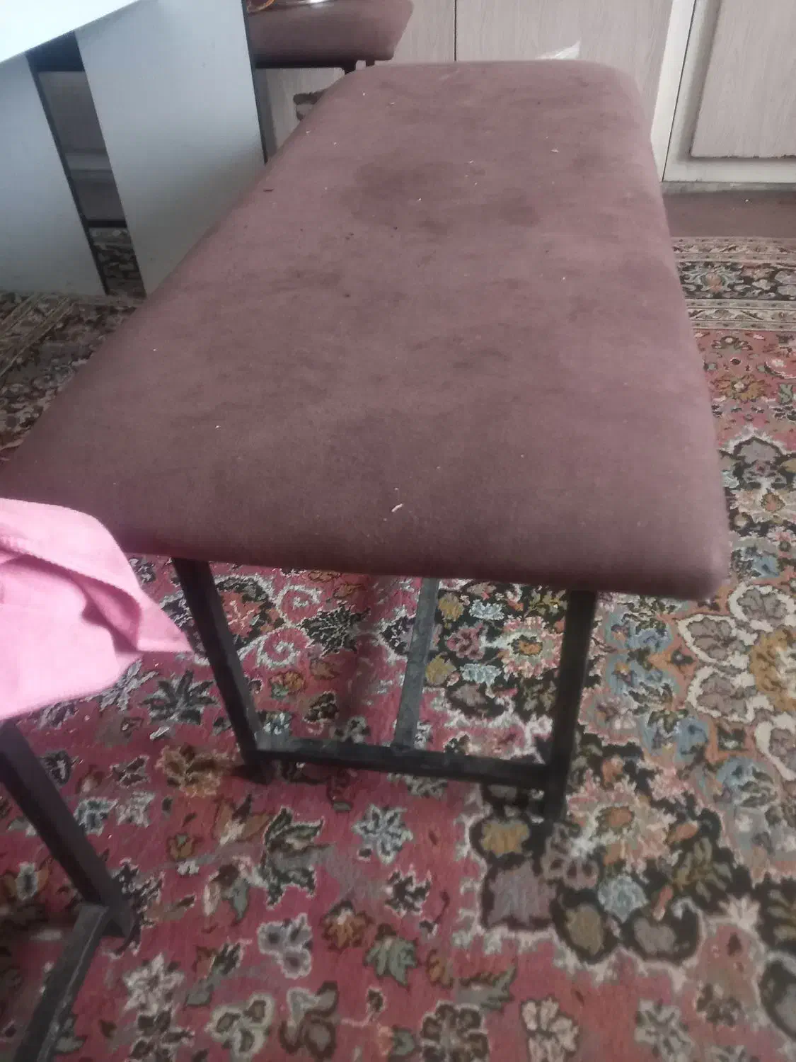 نیمکت پایه اهن|صندلی و نیمکت|گرگان, |دیوار