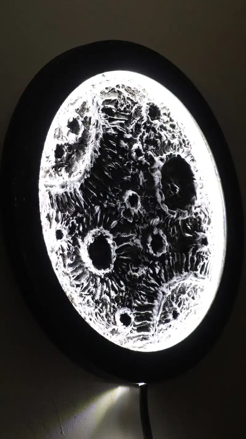 ماه دکوراتیو|چراغ خواب و آباژور|اصفهان, آهنگران|دیوار