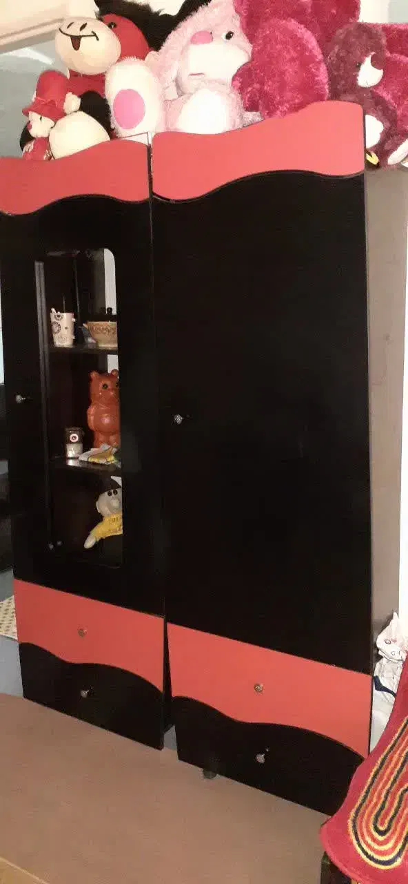 تخت کمد نوجوان|تخت و صندلی بچه|مشکیندشت, |دیوار