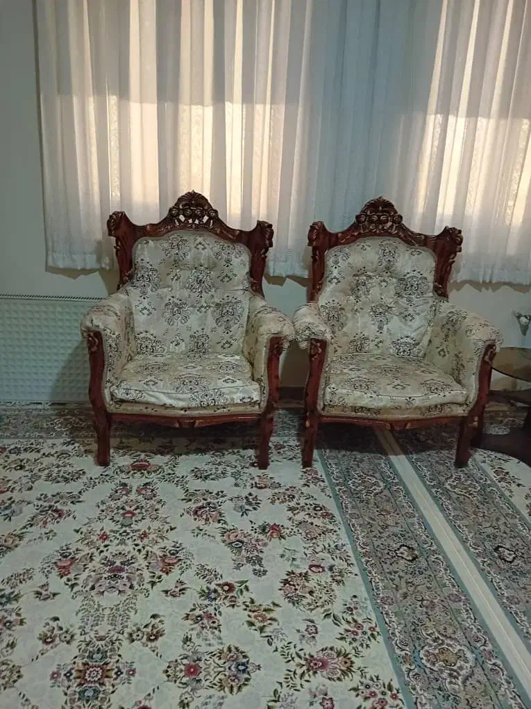 مبل و فرش ۹متری ۲ عدد|مبلمان خانگی و میز عسلی|ری, جوانمرد قصاب|دیوار