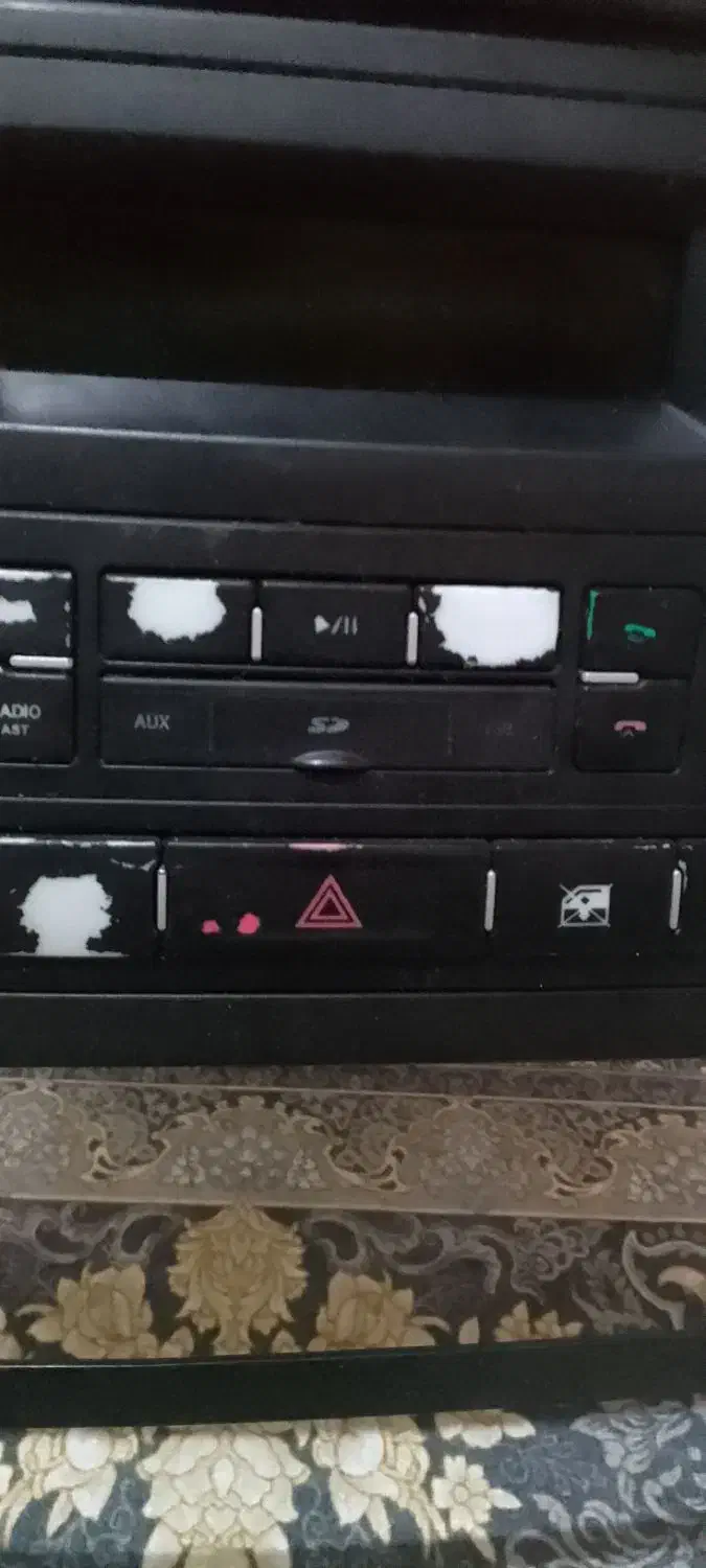 ضبط فابریک پژوپارس فلش خور aux دار|قطعات یدکی و لوازم جانبی|رضوانشهر, |دیوار