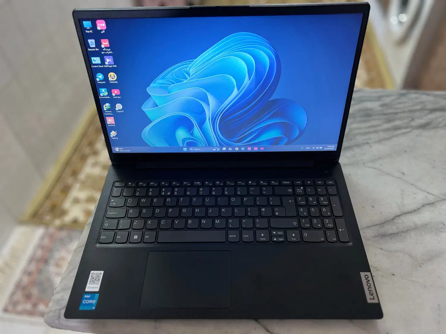 لپ تاپ لنوو V15 i3 1315u 24G 512G|رایانه همراه|مشهد, توس (بلوار توس)|دیوار