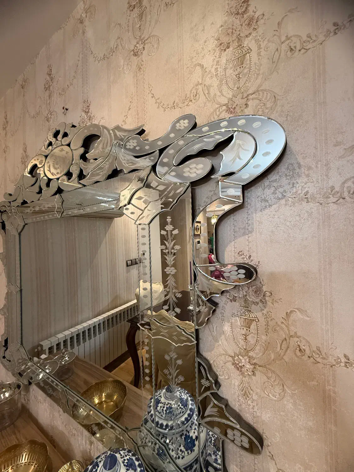 آینه ونیزی دستساز سالم نو نو|آینه|کرج, فاز ۲ مهرشهر|دیوار