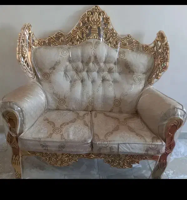 مبل ۷نفره درحد نو|مبلمان خانگی و میز عسلی|تاکستان, |دیوار