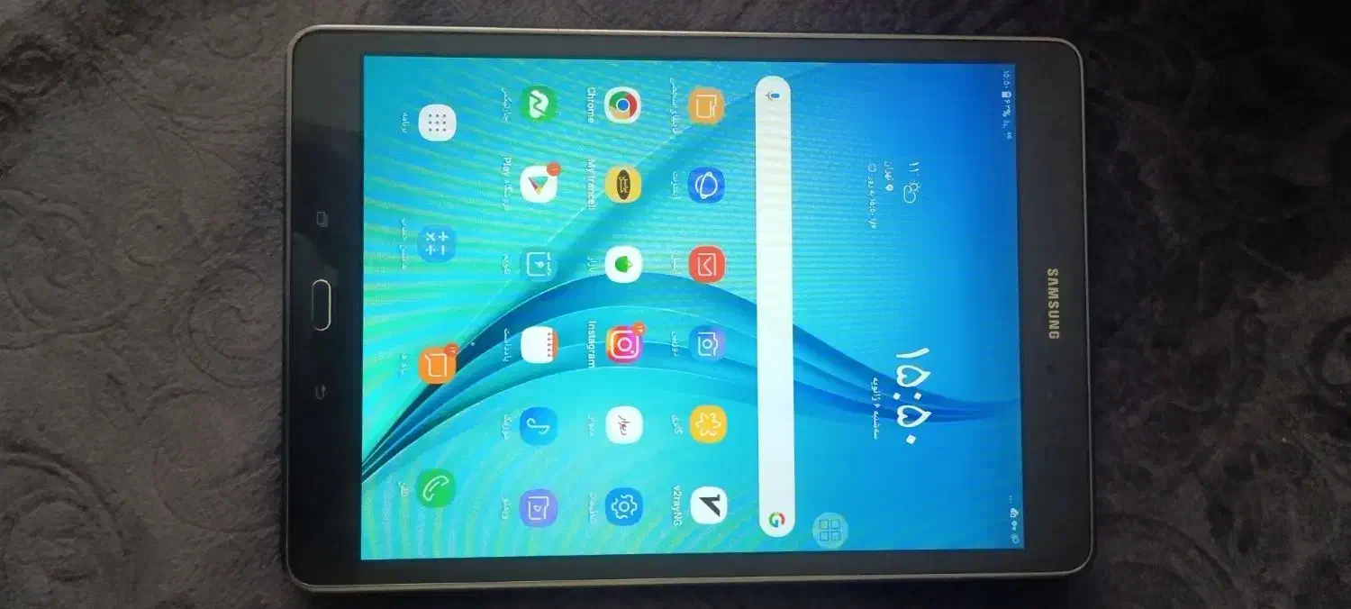 تبلت سامسونگ سیمکارت خور ۱۰ اینچ با مهلت تست|تبلت|تهران, صادقیه|دیوار