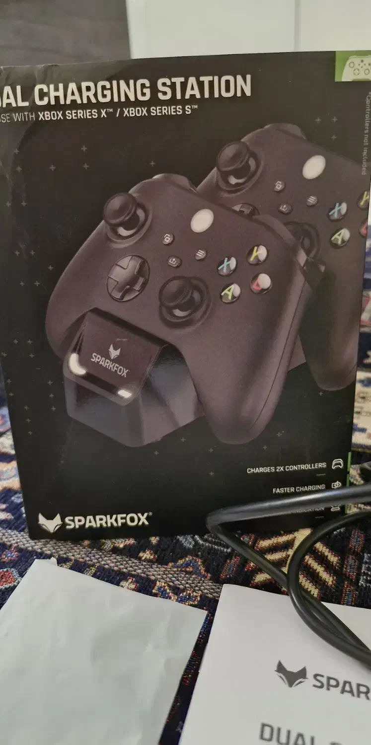 فن خنک کننده و شارژر دسته xbox s/s|کنسول، بازی ویدئویی و آنلاین|اصفهان, ملک‌شهر|دیوار