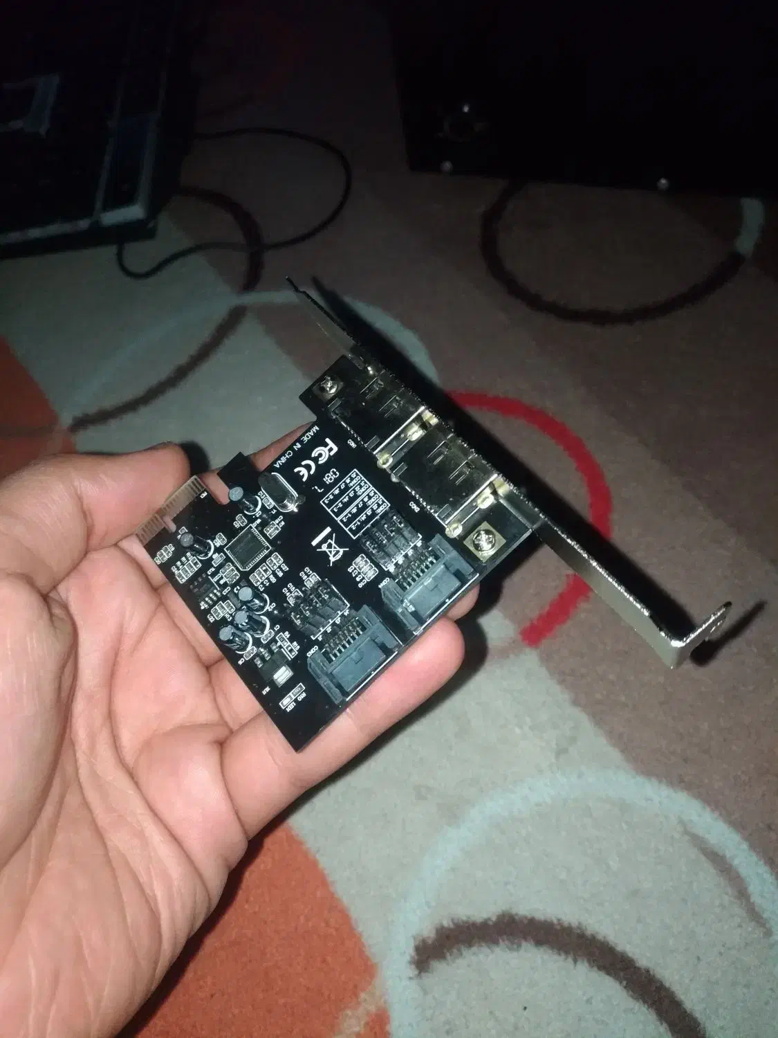 کارت تبدیل pci-e به Sata III|قطعات و لوازم جانبی رایانه|وحیدیه, |دیوار