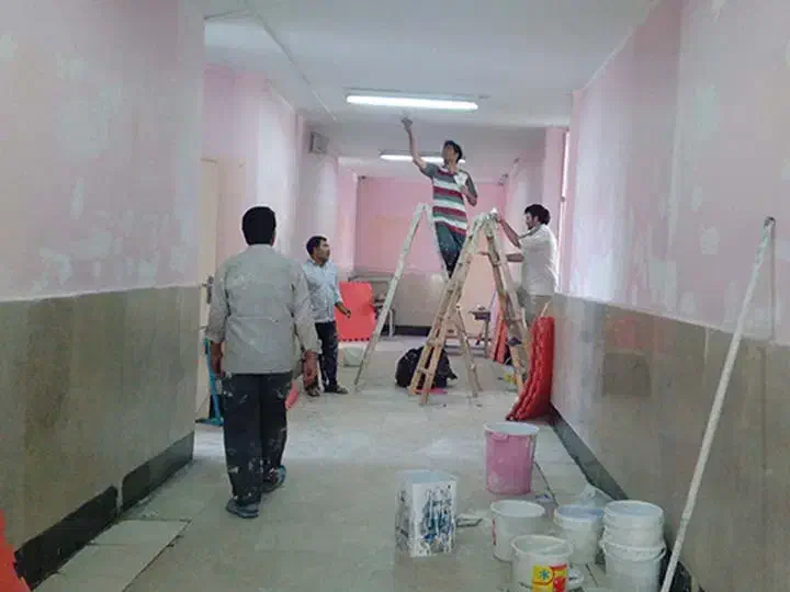 نقاشی ساختمان و رنگ کاری|خدمات پیشه و مهارت|سبزوار, ولیعصر (نجار آباد)|دیوار