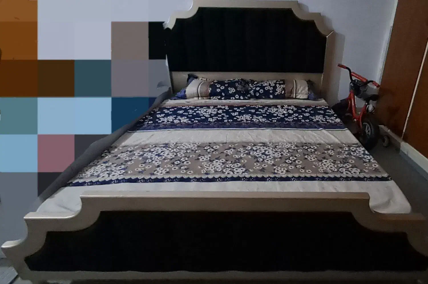 تخت خواب دونفره|تخت و سرویس خواب|نسیمشهر, |دیوار