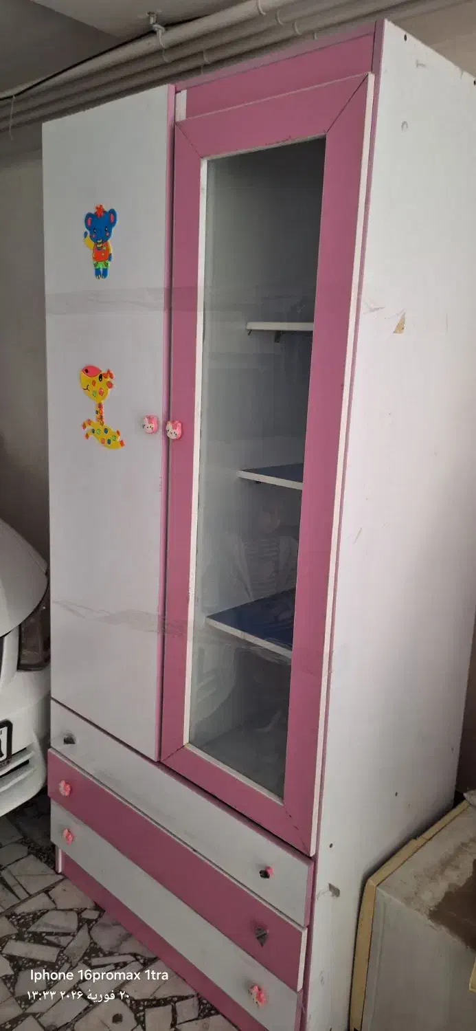 کمد کودک|جاکفشی، کمد، دراور|گنبد کاووس, |دیوار