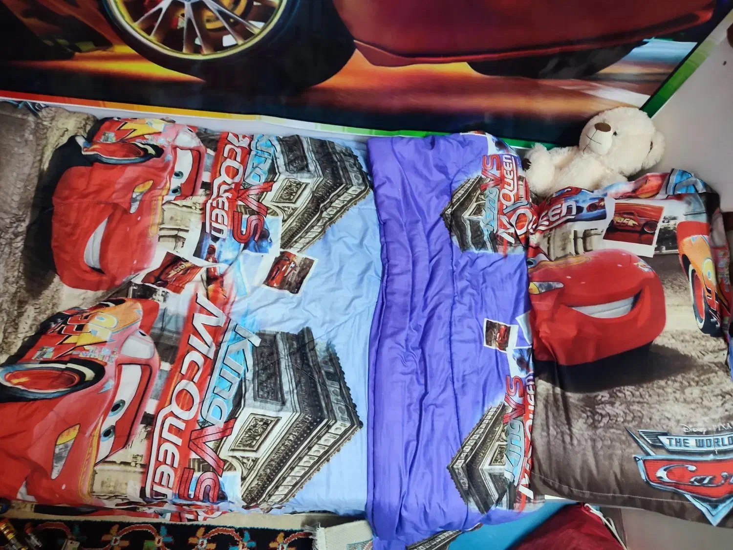 روتختی کودک طرح مک کوین ۴ تکه همراه با بنر مک کوین|سرویس روتختی|اصفهان, جلفا|دیوار