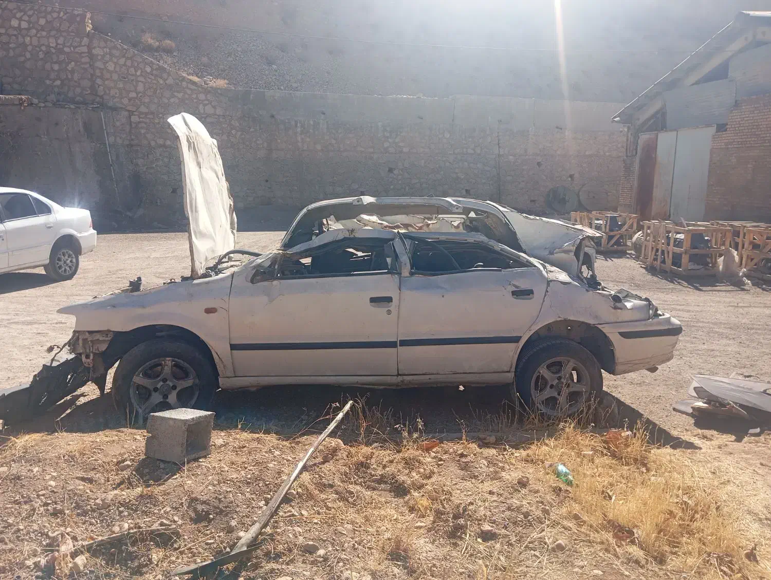 سمند lx دوگانه کارخونه تصادفی|خودرو سواری و وانت|یاسوج, |دیوار