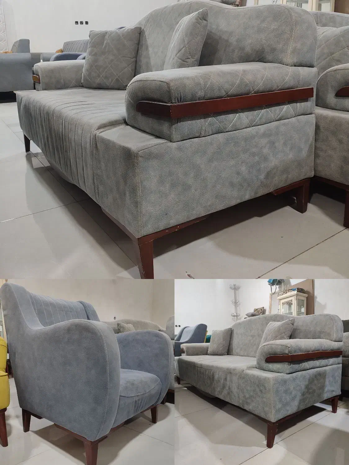 فروش مبل و مبلمان استوک درحد ۷ و ۸ نفره|مبلمان خانگی و میز عسلی|تربت جام, جامی|دیوار