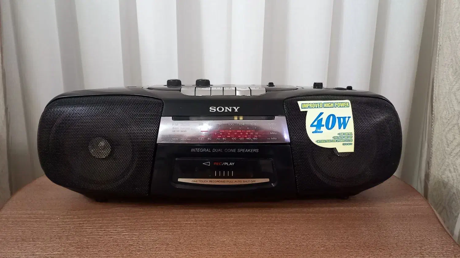 رادیو قدیمی سونی|سیستم صوتی خانگی|مشهد, فاطمیه|دیوار