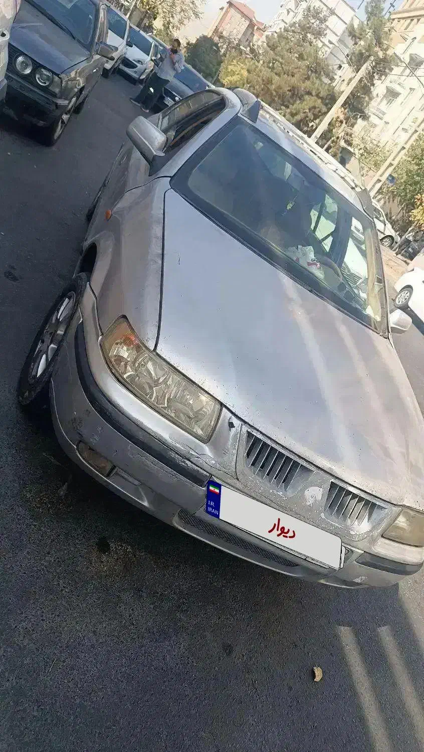 سمند۸۵نقره ایی دوگانه دستی|خودرو سواری و وانت|دزفول, |دیوار