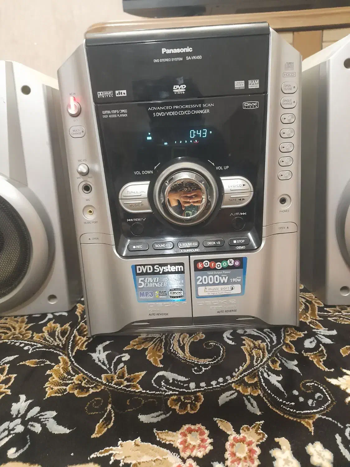 سیستم دیویدی پاناسونیک|سیستم صوتی خانگی|زنجان, |دیوار