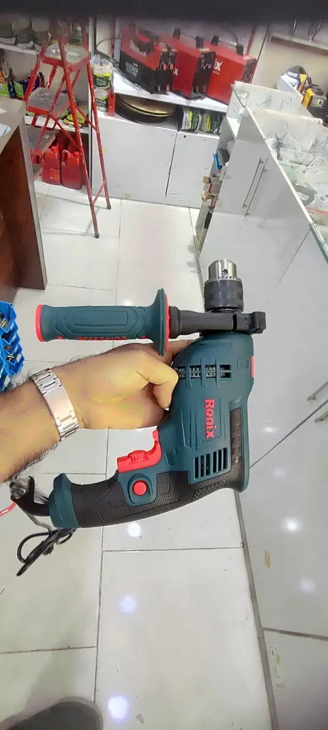 دریل چکشی ۱۳ میلیمتر رونیکس شامل فروش شده|ابزارآلات|بندر ماهشهر, |دیوار