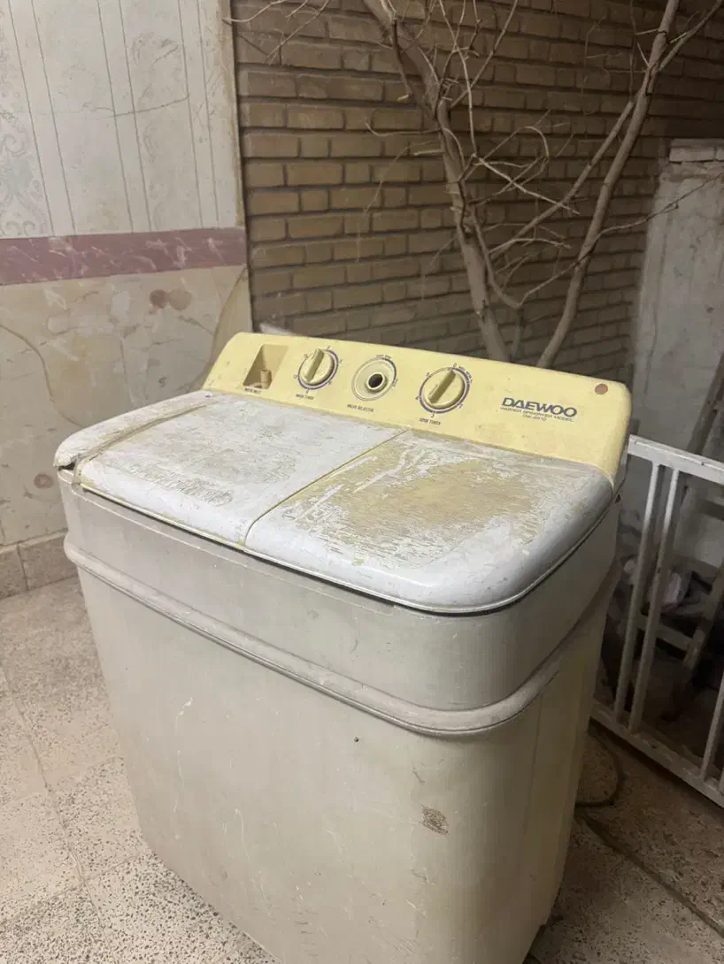 ماشین لباسشویی دوو دوقلو|ماشین لباسشویی و خشک‌کن لباس|کاشان, رسالت|دیوار