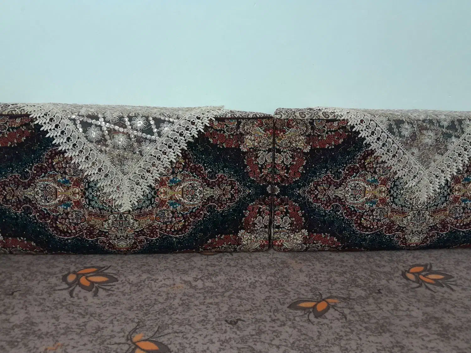 دو جفت پشتی|پشتی|چهاردولی, |دیوار