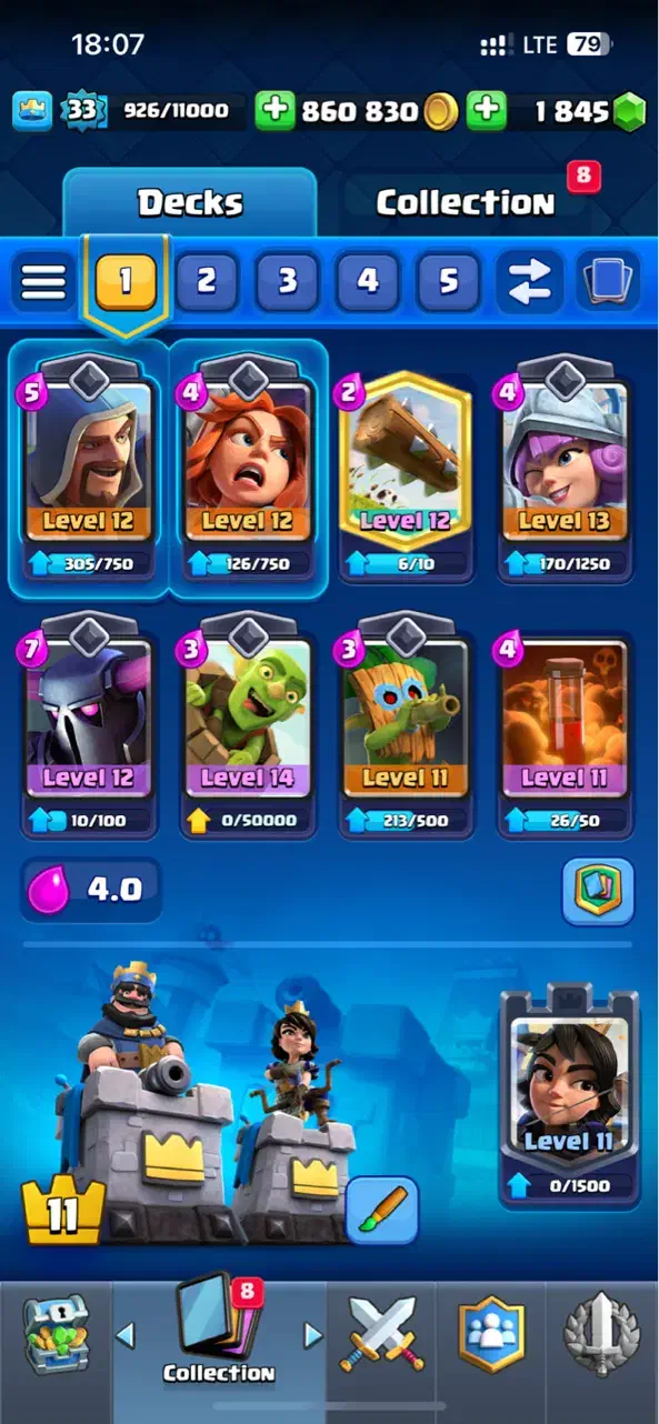 اکانت کلش رویال|کنسول، بازی ویدئویی و آنلاین|مبارکه, |دیوار