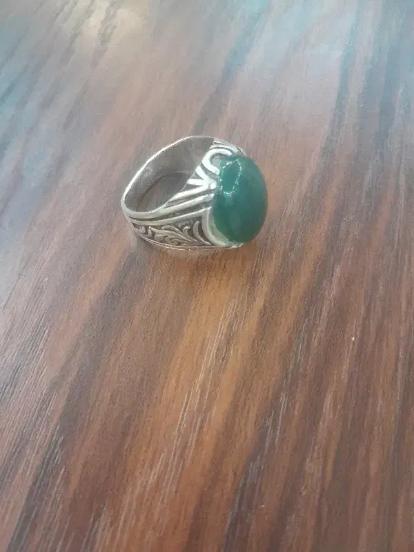 انگشتر نقره یشم|جواهرات|اردبیل, |دیوار