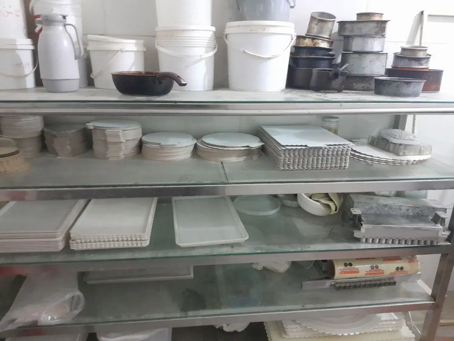 ویترین تمام استیل|بوفه، ویترین، کنسول|نیشابور, شهرک ولیعصر|دیوار