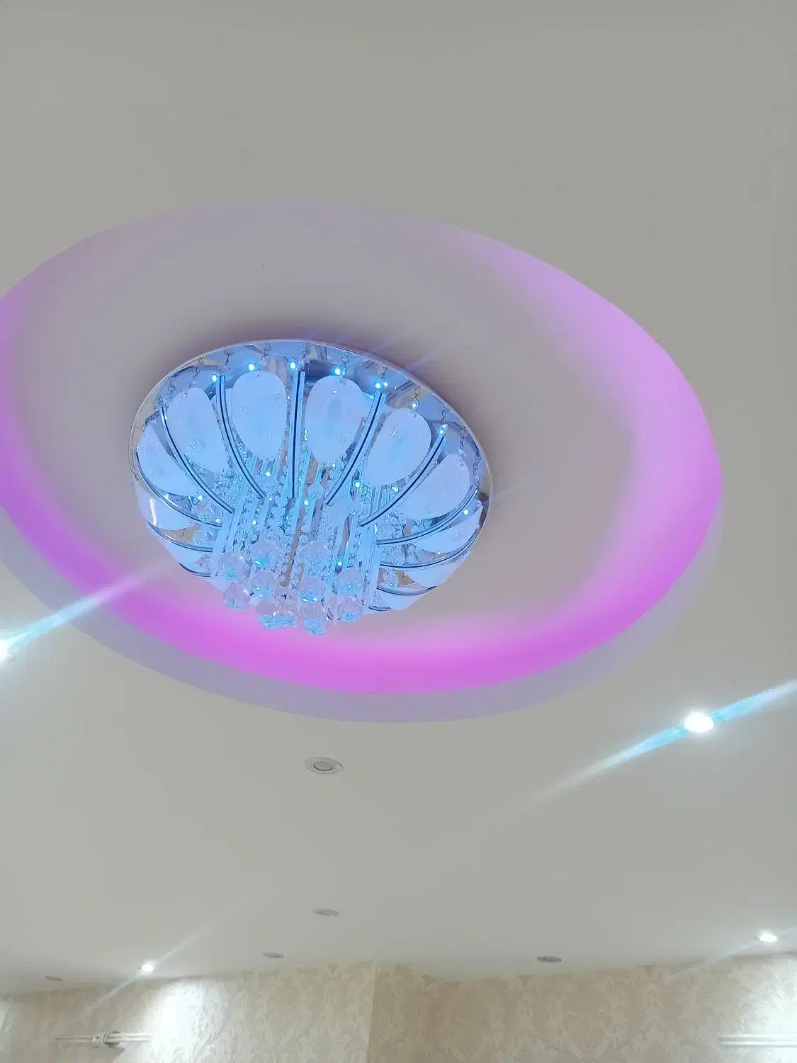 ۳ عدد لوستر سقفی|لوستر و چراغ آویز|فولادشهر, فولادشهر|دیوار