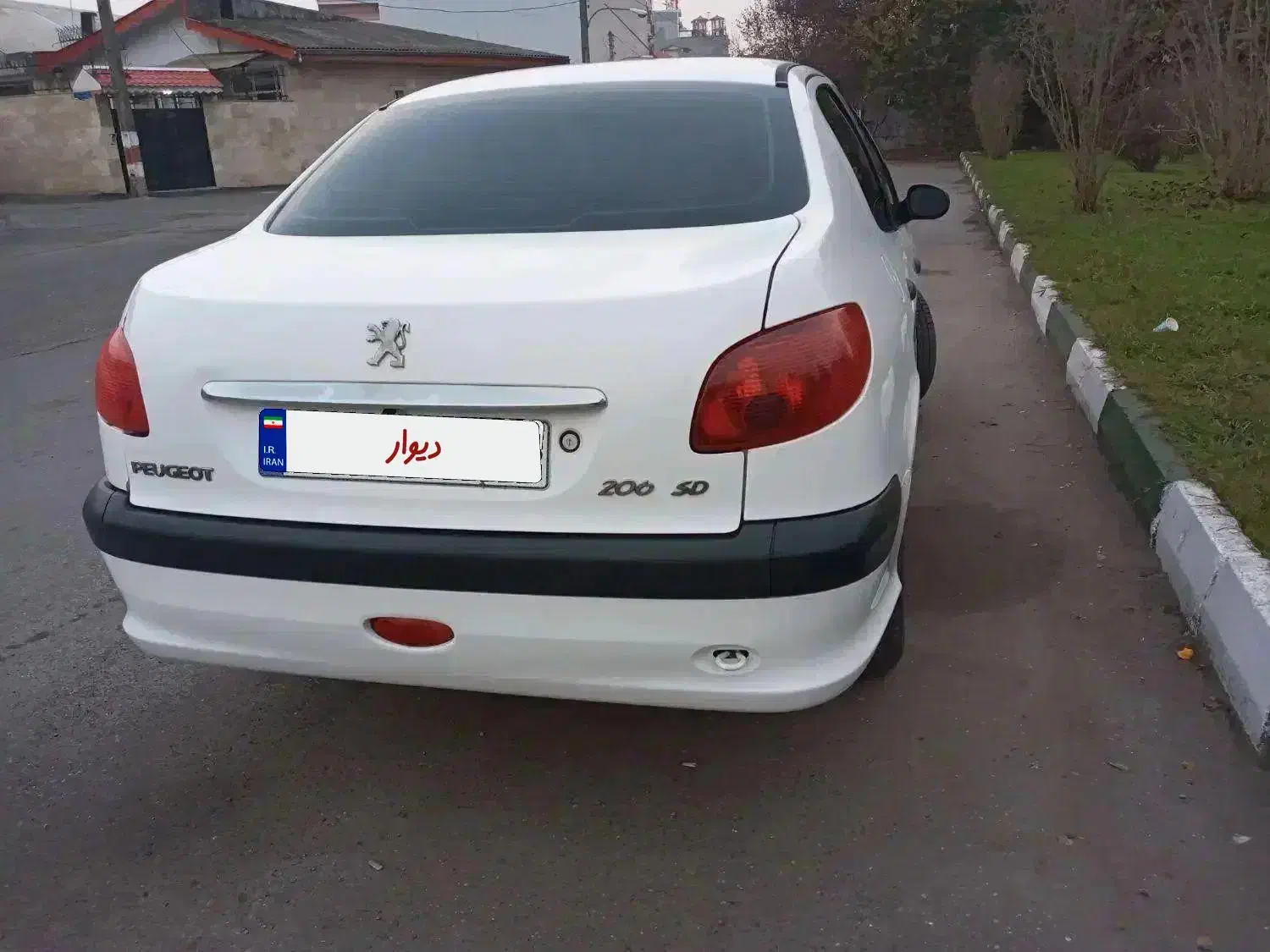 پزو ۲۰۶ sd|خودرو سواری و وانت|رشت, رودبارتان|دیوار