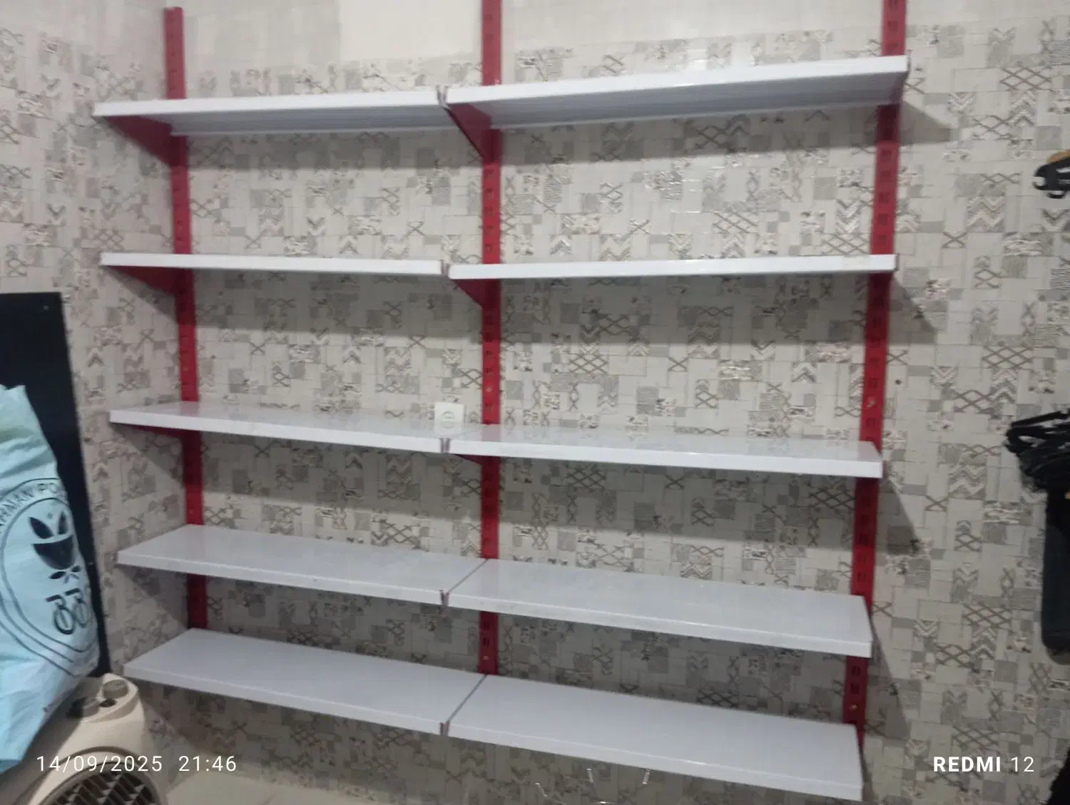 قفسه ورگال|کتابخانه، شلف، قفسه‌های دیواری|ایلام, |دیوار