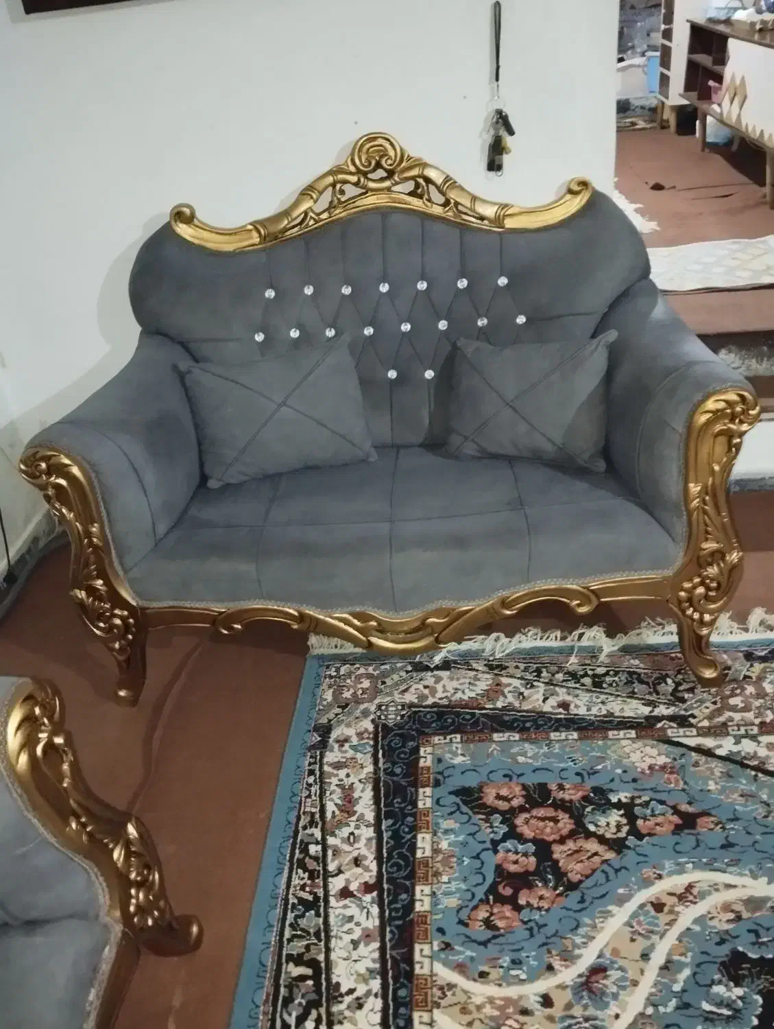 مبل هفت نفره مدل مصری استیل فقط ۹|مبلمان خانگی و میز عسلی|بندر ترکمن, |دیوار