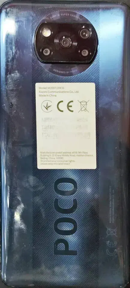 شیائومی Poco X3 NFC با حافظهٔ ۱۲۸ گیگابایت|موبایل|تهران, نصرت|دیوار