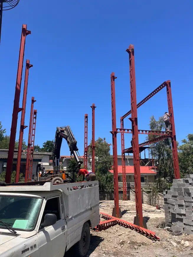 سازنده انواع اسکلت فلزی و سوله|مصالح و تجهیزات ساختمان|نوشهر, |دیوار