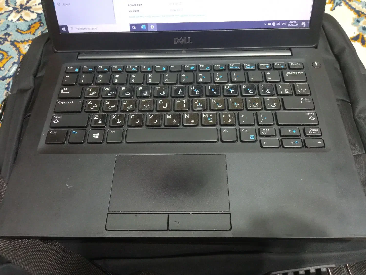 لپتاپ دل مدل latitood7290 نسل ۸|رایانه همراه|اراک, |دیوار