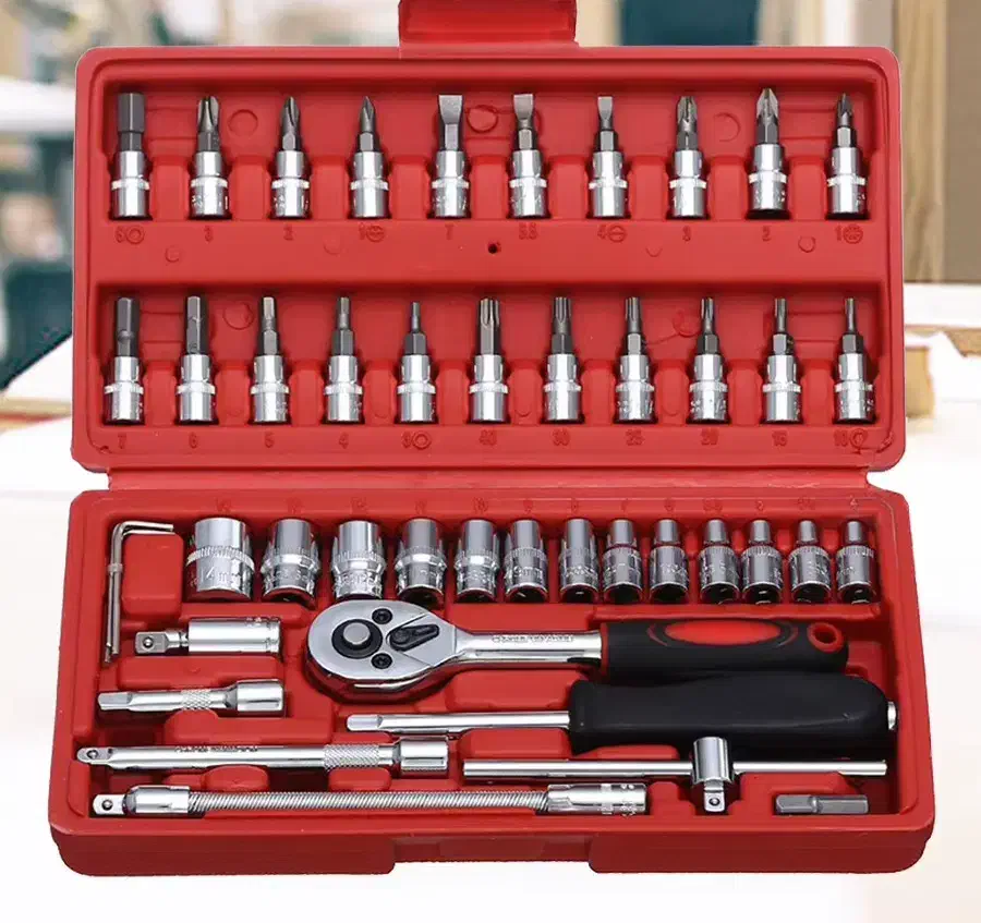 جعبه ابزار / ابزار /  46 پارچه /اچار / جعبه بکس|ابزارآلات|کرج, عظیمیه|دیوار