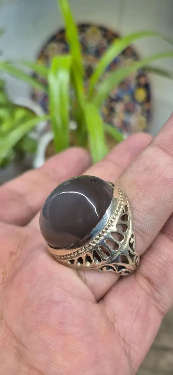 انگشتر کلکسیونی عقیق|جواهرات|تهران, نعمتآباد|دیوار