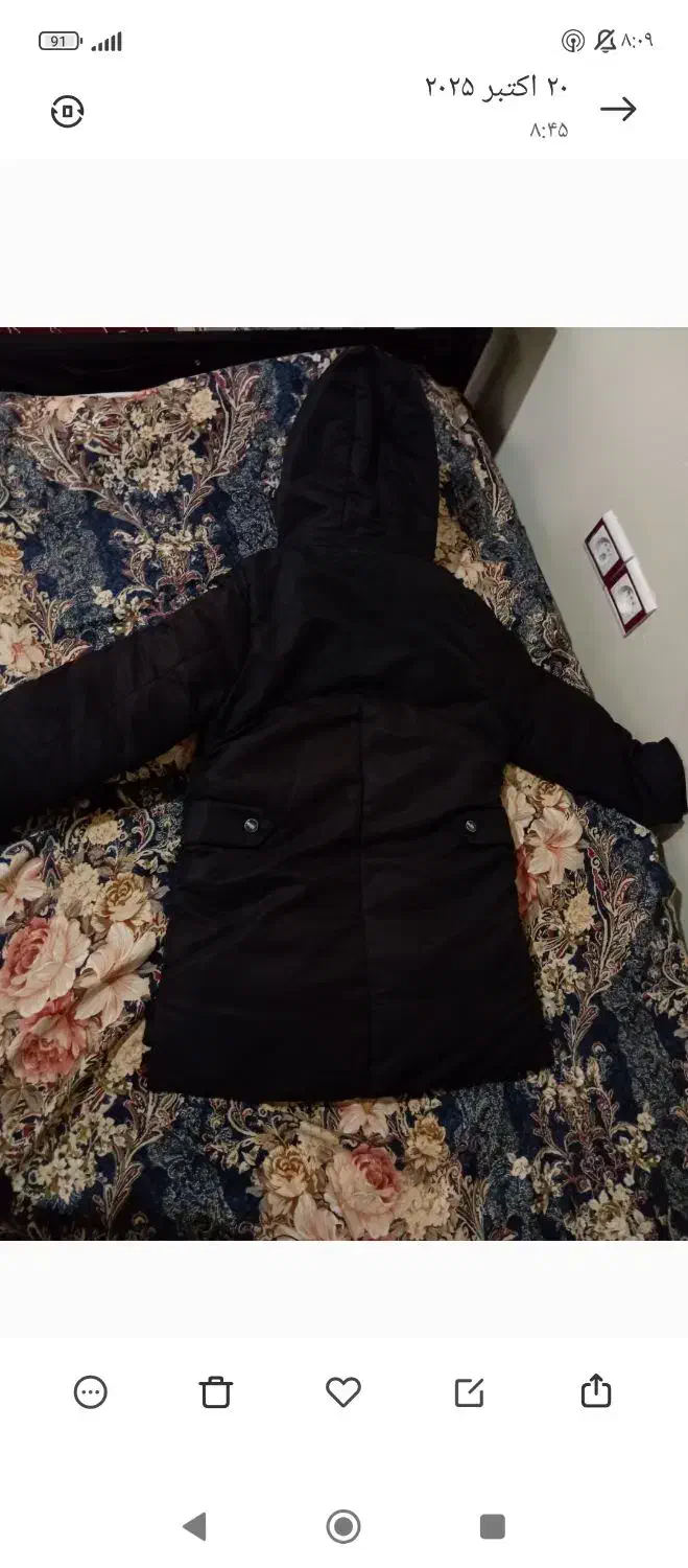 کاپشن در حد نو|لباس|کرمانشاه, |دیوار